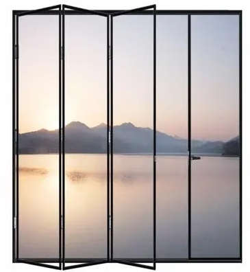乌兰察布极窄折叠门